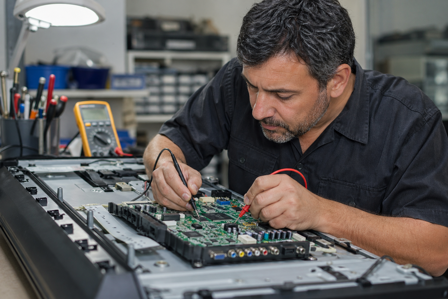 Repareren of vervangen televisie